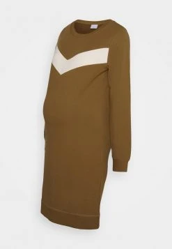 MAMALICIOUS LUCIA DRESS - Robe De Jour - Nutria