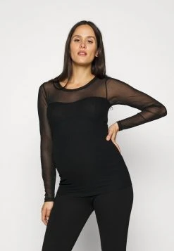 MAMALICIOUS MLGOTH - T-shirt à Manches Longues - Black