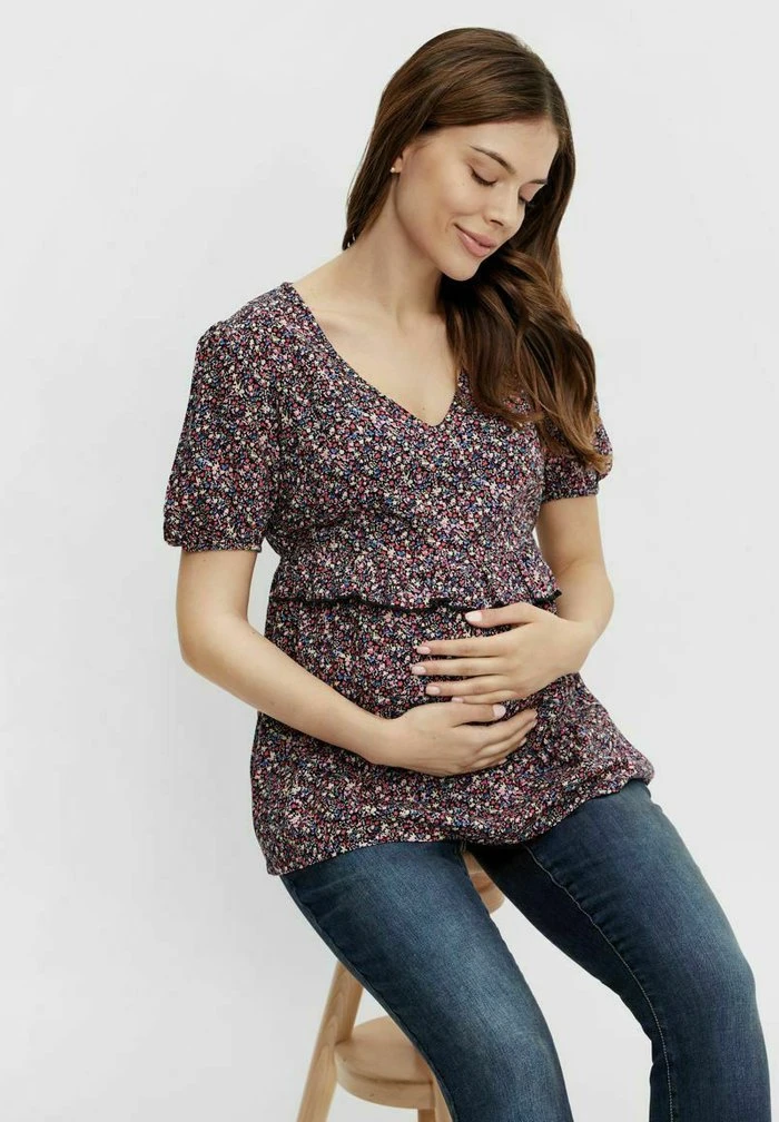 MAMALICIOUS Blouse - Black – Image 5