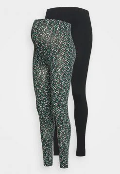 MAMALICIOUS MLJAMY 2 PACK - Legging - Black