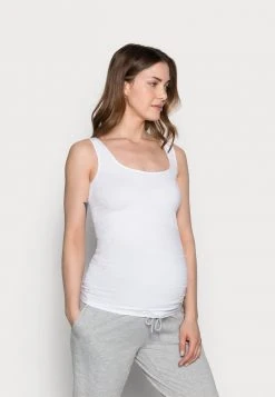 MAMALICIOUS MLHEAL TANK NOOS - Débardeur - Bright White
