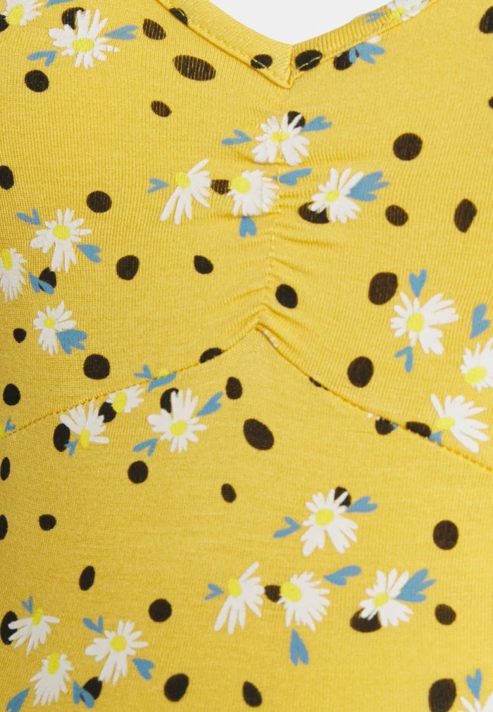 MAMALICIOUS MLHILDE - T-shirt à Manches Longues - Misted Yellow – Image 3