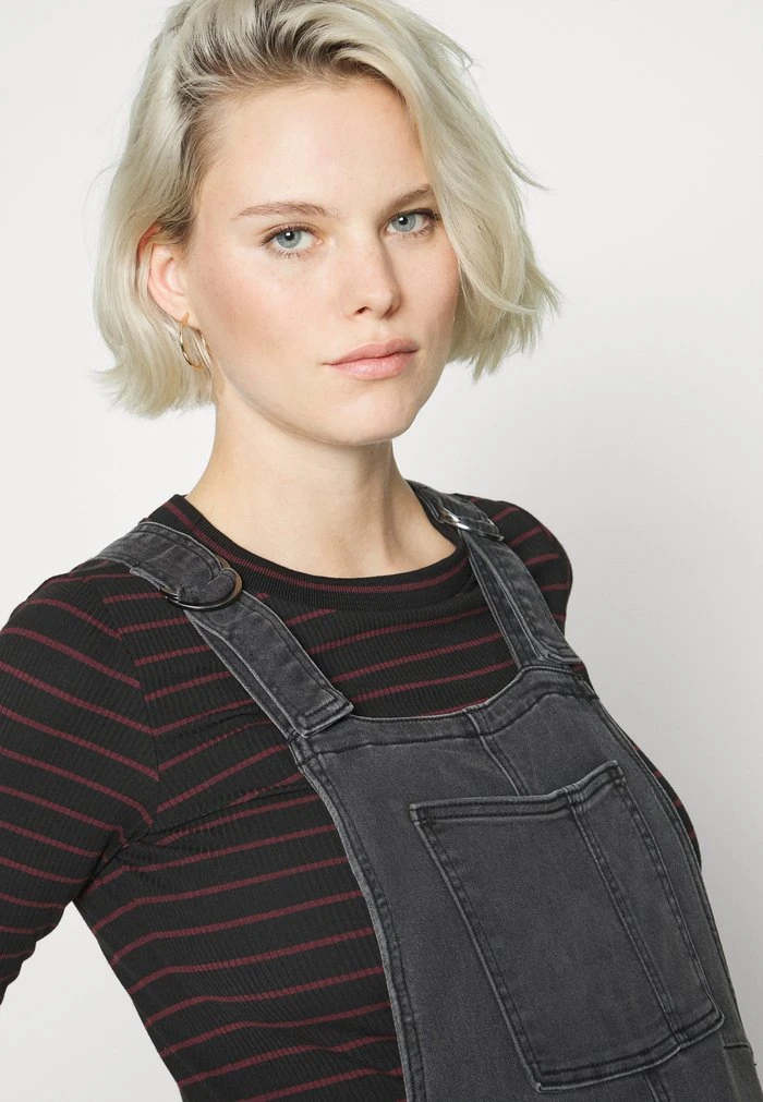 MAMALICIOUS MLFIA - Salopette - Medium Grey Denim – Image 4