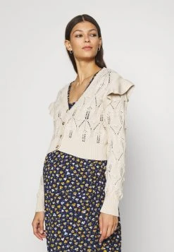 MAMALICIOUS MLDAISY CROPPED - Gilet - Parchment