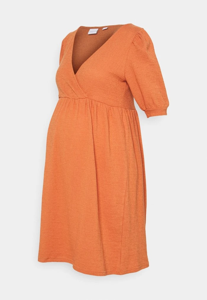 MAMALICIOUS MLBRANCH TESS DRESS - Robe En Jersey - Autumn Leaf