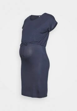 MAMALICIOUS MLALISON JUNE DRESS - Robe En Jersey - Navy Blazer