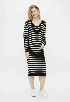 MAMALICIOUS Robe Pull - Black