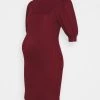 MAMALICIOUS MLCABERNET DRESS - Robe En Jersey - Cabernet