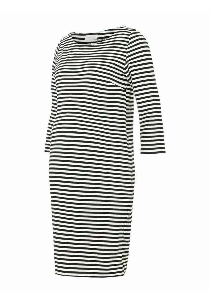 MAMALICIOUS Robe En Jersey - Black