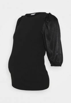 MAMALICIOUS MLLEONIE - T-shirt Imprimé - Black