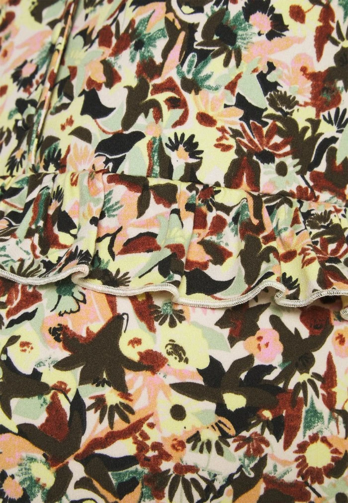 MAMALICIOUS MLSYLVIE LIA CAP - T-shirt Imprimé - Mineral Gray – Image 3