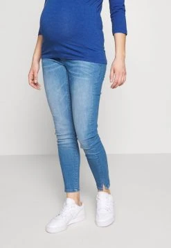 MAMALICIOUS MLLARGO - Jean Slim - Light Blue Denim