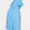 MAMALICIOUS MLDINNA TESS DRESS - Robe En Jersey - Azure Blue