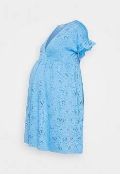 MAMALICIOUS MLDINNA TESS DRESS - Robe En Jersey - Azure Blue
