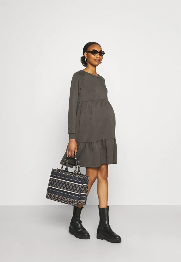 MAMALICIOUS MLHALNA - Robe De Jour - Beluga – Image 2