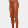 MAMALICIOUS MLNEWTESSA - Legging - Copper Brown