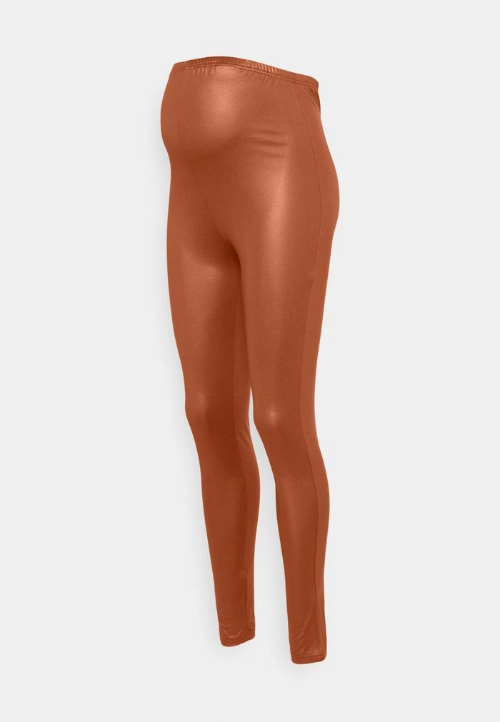 MAMALICIOUS MLNEWTESSA - Legging - Copper Brown