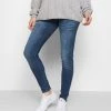 MAMALICIOUS MLSAVANNA - Jean Slim - Medium Blue Denim