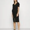 MAMALICIOUS MLDIA DRESS - Robe Pull - Black