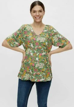 MAMALICIOUS UMSTANDS MLNEWLEVETTA - Blouse - Turf Green
