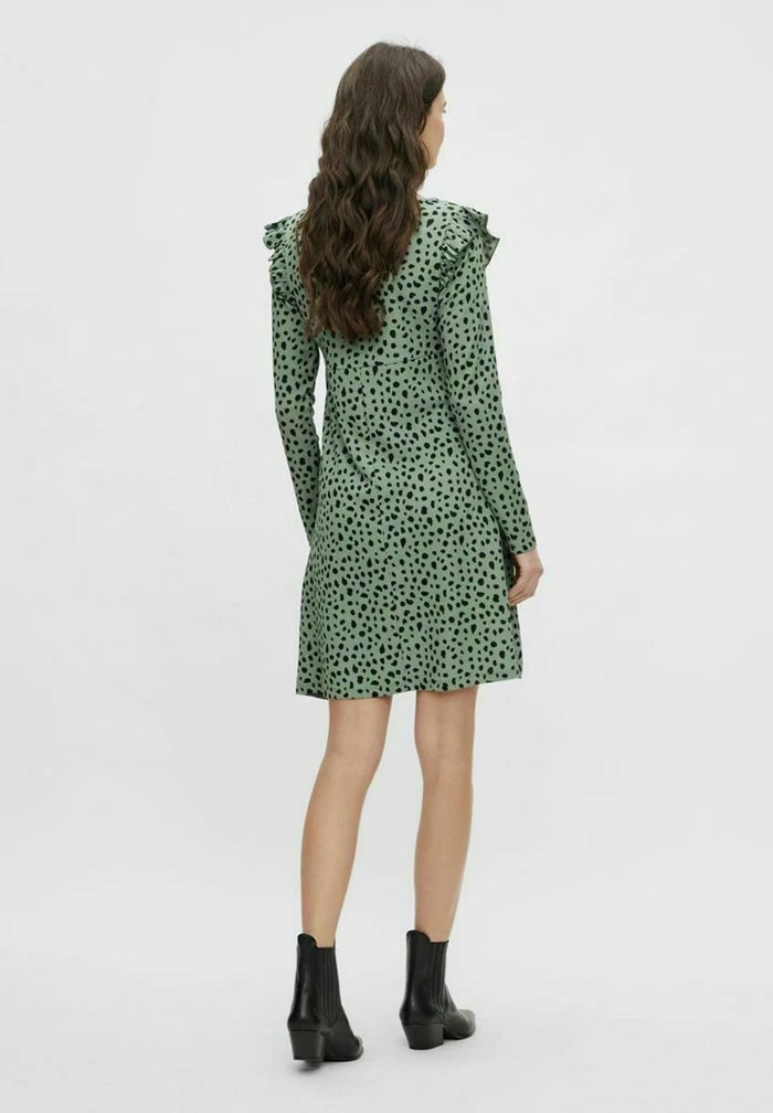 MAMALICIOUS POLLY - Robe De Jour - Deep Grass Green – Image 3