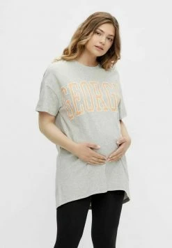 MAMALICIOUS Robe De Jour - Light Grey Melange