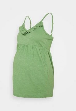MAMALICIOUS MLMILLA STRAP - Débardeur - Turf Green