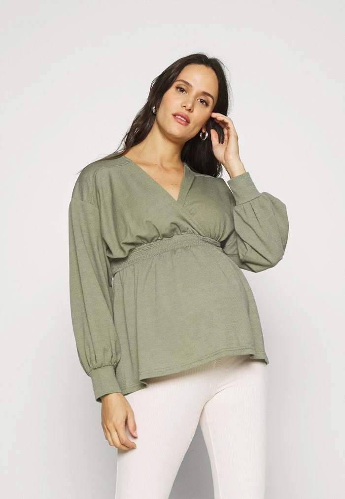 MAMALICIOUS MLARIANNE TESS - Pullover - Vetiver