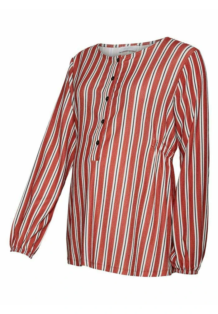 MAMALICIOUS 2-IN-1 MLVERA - T-shirt à Manches Longues - Chinese Red