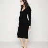 MAMALICIOUS MLMARTHE DRESS - Robe Pull - Black