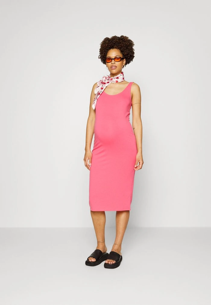 MAMALICIOUS MLFIE MIDI TANK DRESS 2 PACK - Robe En Jersey - Bubblegum – Image 2