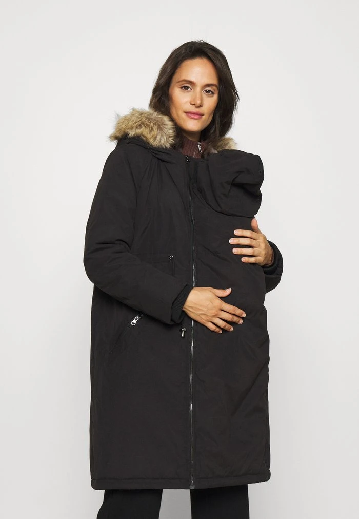 MAMALICIOUS MLAMY 3IN1 PADDED JACKET - Parka - Black – Image 5