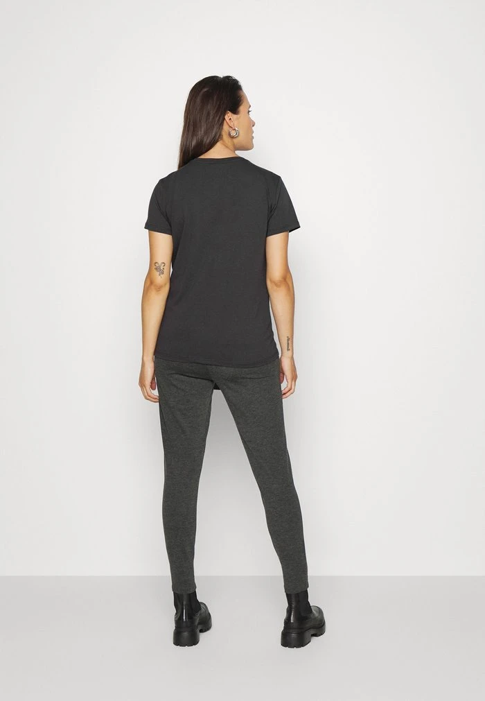 MAMALICIOUS MLEDI TEE - T-shirt Imprimé - Dark Grey – Image 3