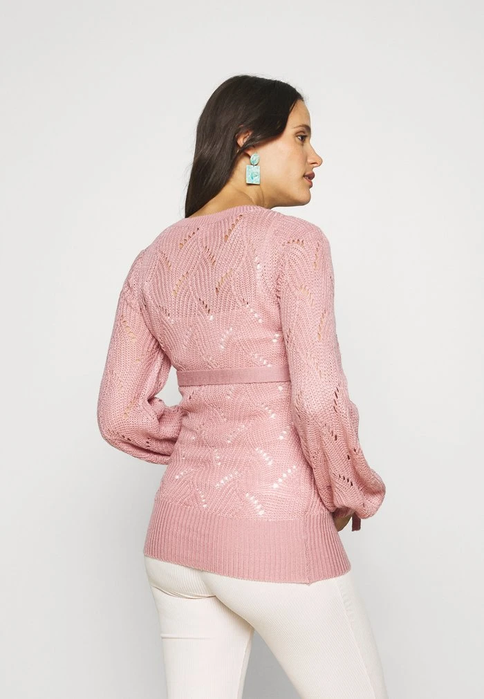 MAMALICIOUS MLANNA - Pullover - Pale Mauve Melange – Image 3