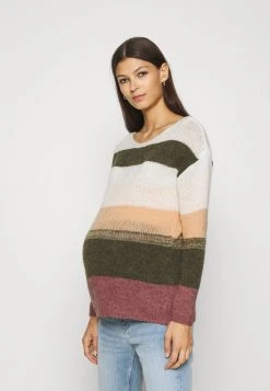 MAMALICIOUS MLHARMONY - Pullover - Dusty Olive