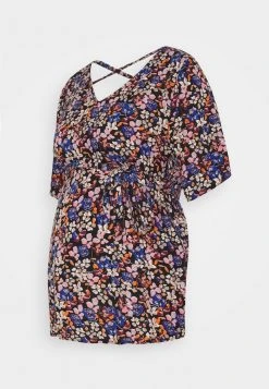 MAMALICIOUS MLLEVETTA - T-shirt Imprimé - Black