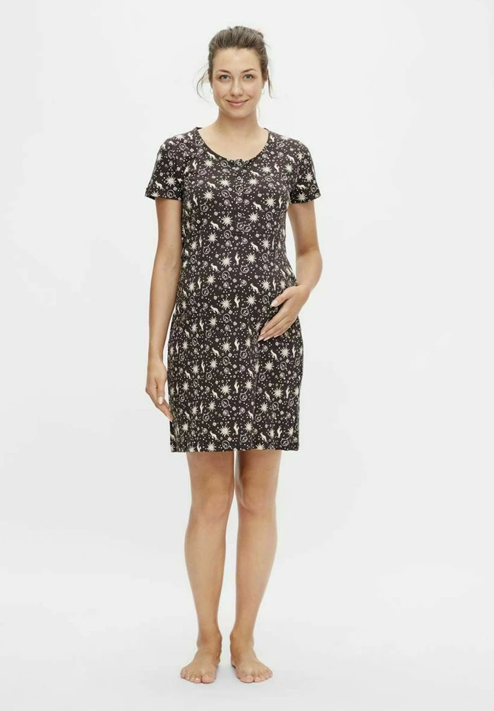 MAMALICIOUS Chemise De Nuit / Nuisette - Espresso – Image 2