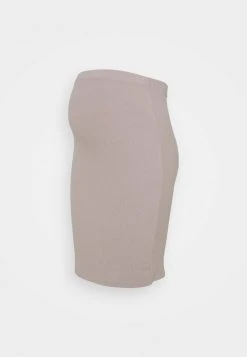 MAMALICIOUS MLLALA ABOVE KNEE SKIRT - Jupe Crayon - Silver Mink