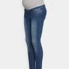MAMALICIOUS JACKSON LIGHT - Jean Slim - Medium Blue Denim