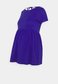 MAMALICIOUS MLHAZEL - T-shirt Imprimé - Spectrum Blue