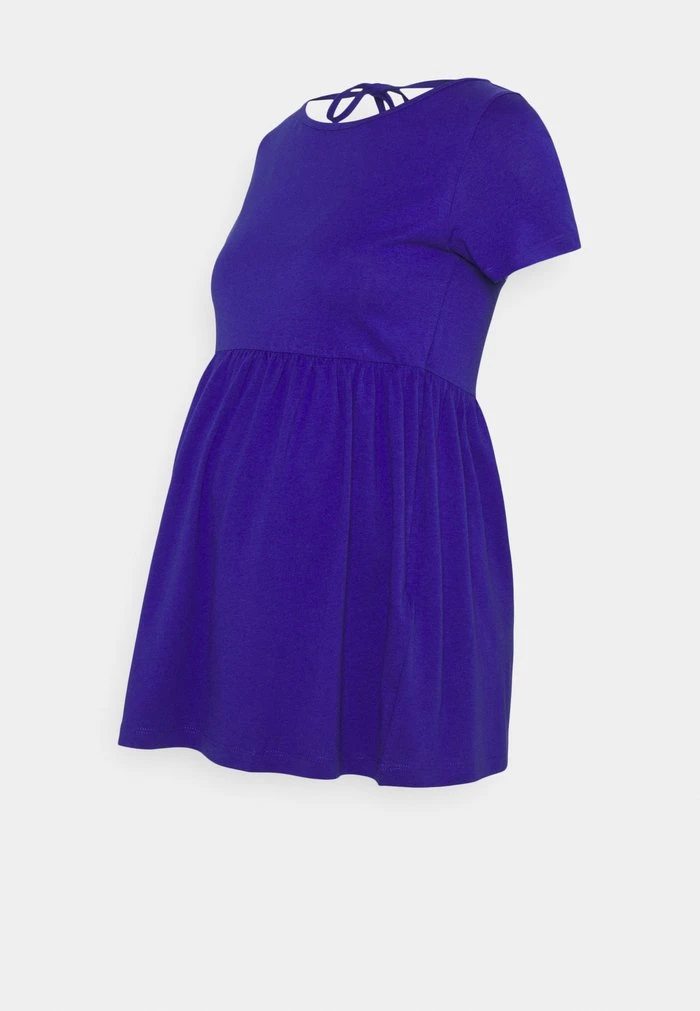 MAMALICIOUS MLHAZEL - T-shirt Imprimé - Spectrum Blue