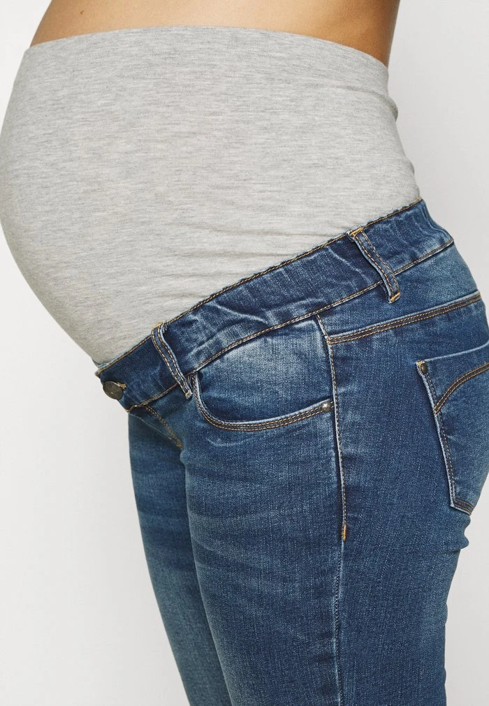 MAMALICIOUS MLYORK - Jeans Skinny - Dark Blue Denim – Image 5