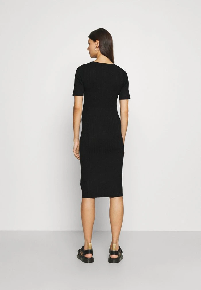 MAMALICIOUS MLDIA DRESS - Robe Pull - Black – Image 3