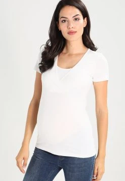 MAMALICIOUS 2 PACK - T-shirt Basique - Black/white