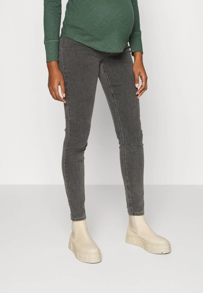 MAMALICIOUS MLJOSE - Jeans Skinny - Medium Grey Denim