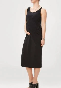 MAMALICIOUS MIDI TANK DRESS - Robe En Jersey - Black