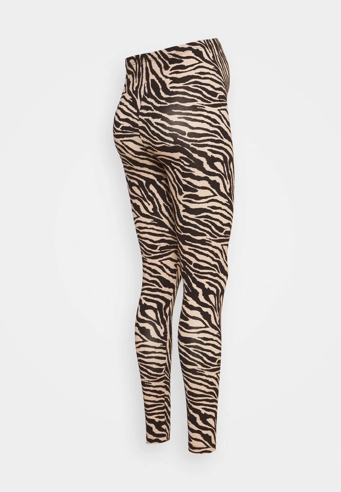 MAMALICIOUS MLSAIDY - Legging - Black/oatmeal – Image 2