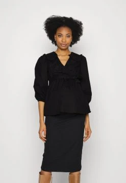 MAMALICIOUS MLALVILDA TESS NURSING - Blouse - Black