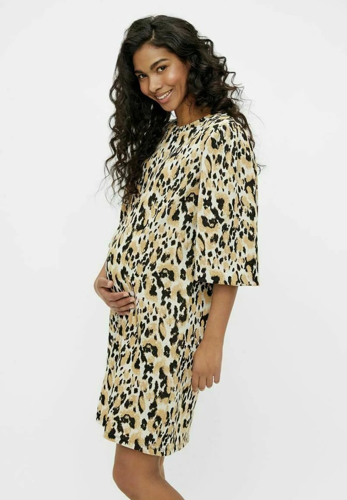 MAMALICIOUS Robe De Jour - Chrome Grey