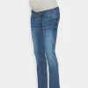 MAMALICIOUS MLPAX HIGH BACK - Jean Slim - Medium Blue Denim